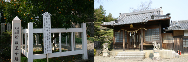 所坂王子（橘本神社）